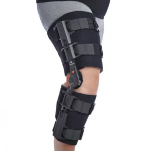 joelheira em neopreno rótula aberta com almofada de silicone e barras flexiveis laterais (cópia)